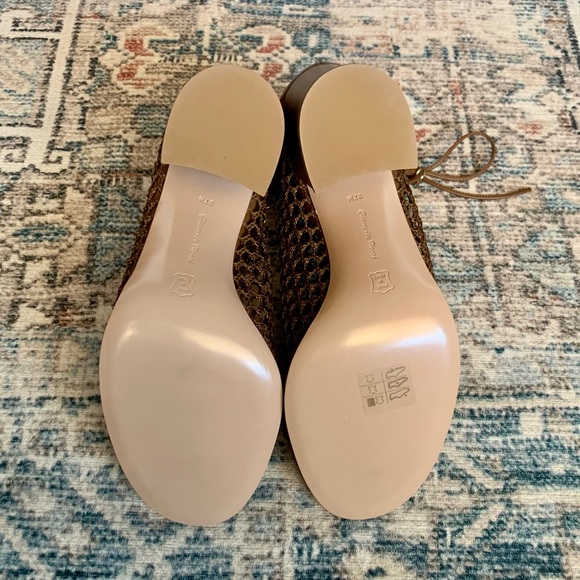 Gianvito Rossi Mesh Lace-Up Bootie - Picture 6 of 9